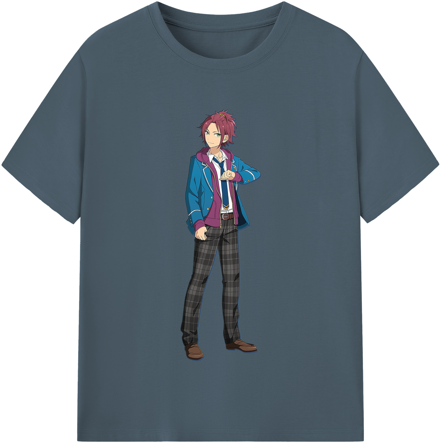 （画像用） あんさんぶるスターズ! Ensemble Stars 綿100％半袖Tシャツ（フロントプリント）